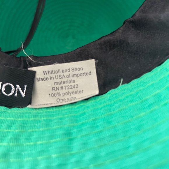 Green w/Bow, Whittall & Shon Sequin Hat Mardi Gras, St. Patrick's, Parades - Picture 4 of 10